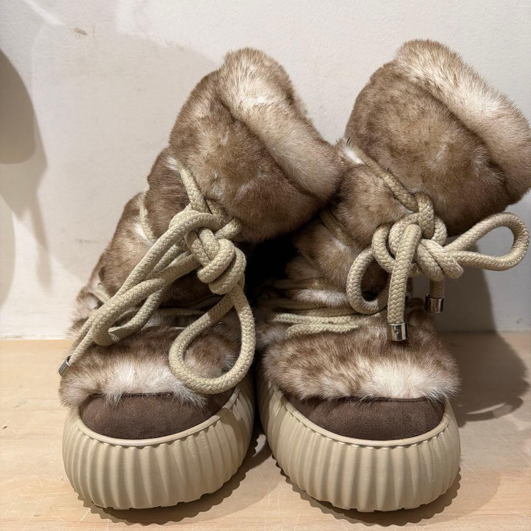 YELLO YGRITTE FAUX FUR BOOTS Mサイズ - メルカリ