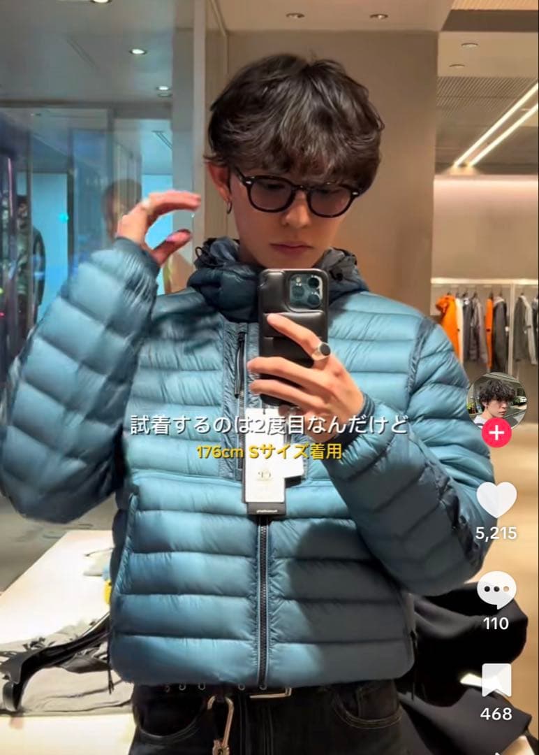 C.P.Company D.D.SHELL ダウンジャケット Sサイズ 上杉柊平 - メルカリ