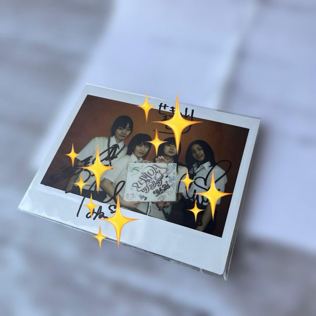 映画 「リンダ リンダ リンダ」 出演者4名 サイン入りポラロイド 当選