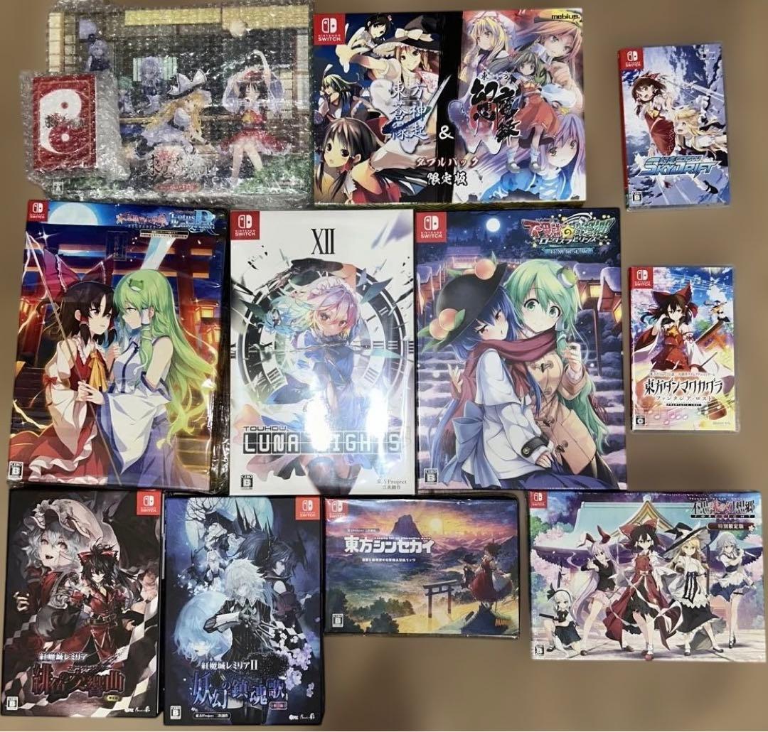 2つ以上よりバラ売り検討致します Switch 東方Project ソフトセット 幻想郷を大冒険！弾幕アクションRPG登場！『東方シンセカイ』 Nintendo