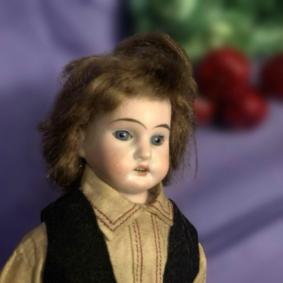 ミニョネット☆ドイツ製ビスクドール☆アンティークドール - メルカリ