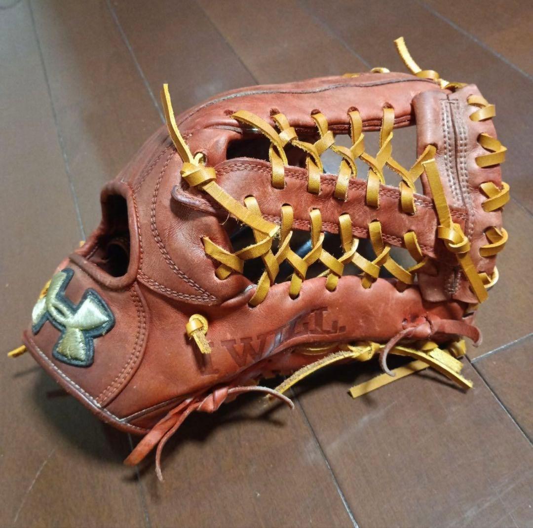 Under Armour 硬式 外野手用 柳田モデル アンダーアーマー硬式外野手用グラブ（柳田モデル）【手揉みオイル