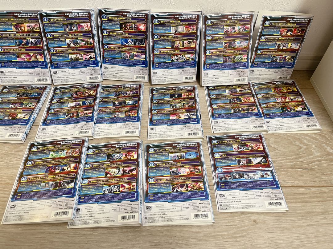 レンタルDVD バトルスピリッツ　ブレイヴ　1〜17 6巻抜け