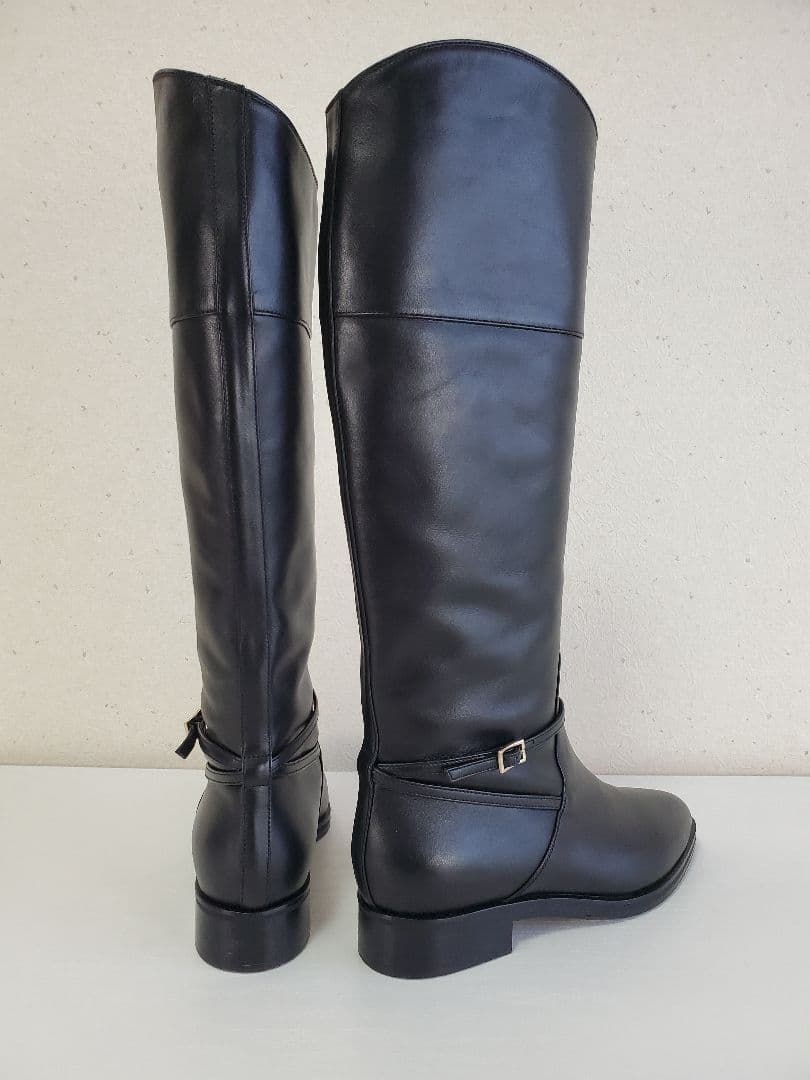L´AUTRE CHOSE ロートレショーズ 本革レザー ジョッキーブーツ 乗馬