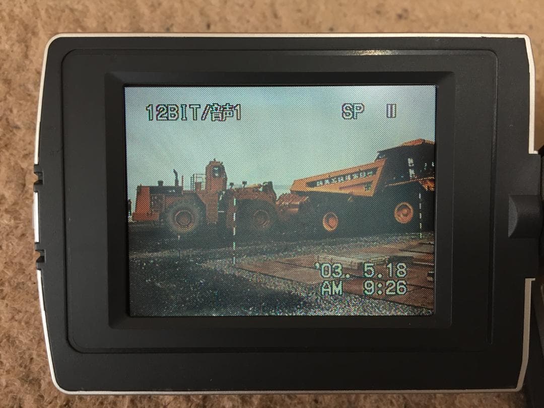 美品 撮影再生ダビングOK　VICTOR　GR-DVA10　付属品有　液晶大画面