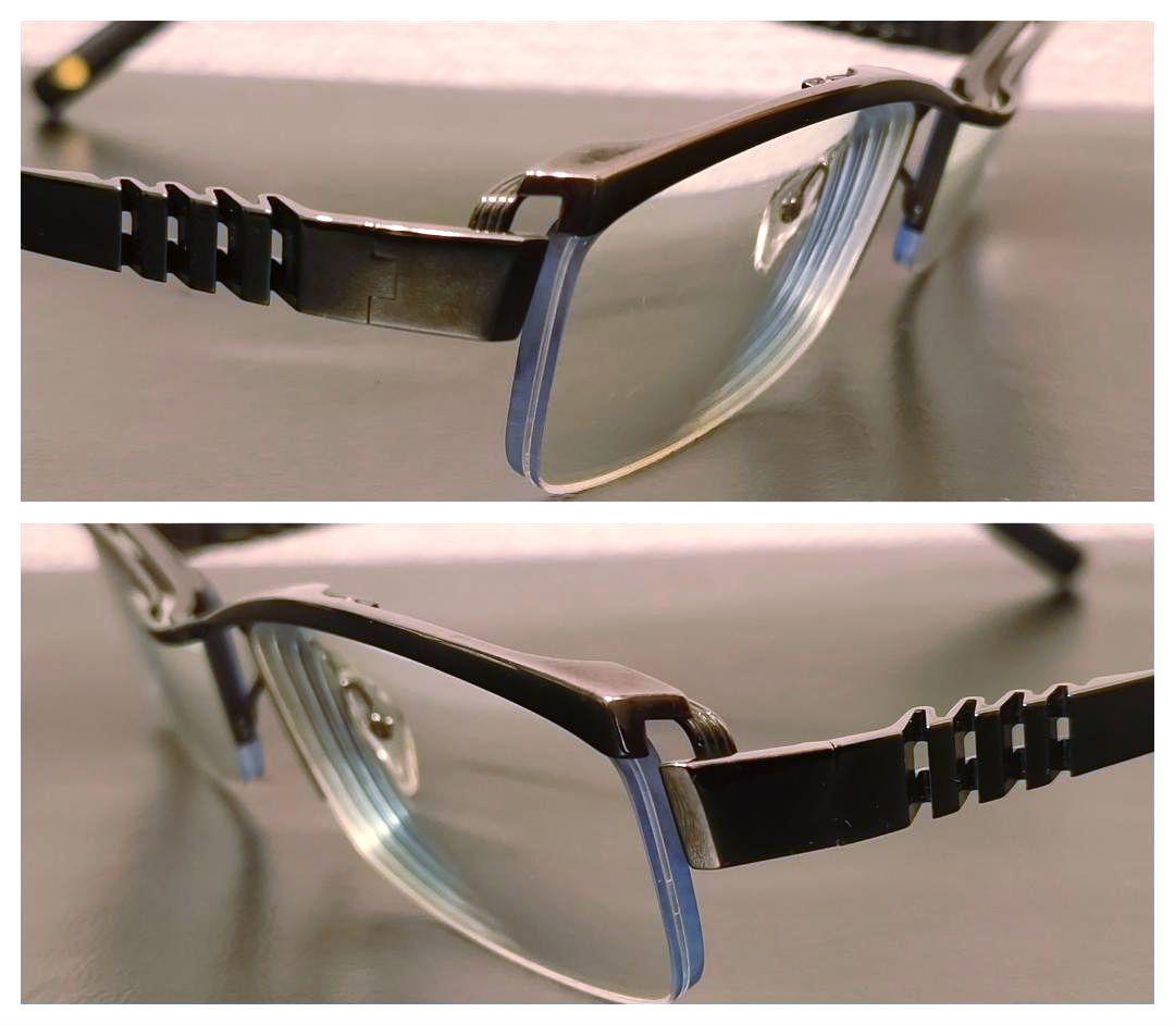 定価6万超】最上級*フォーナインズ名作メガネS-340Tメタリック蛇腹20