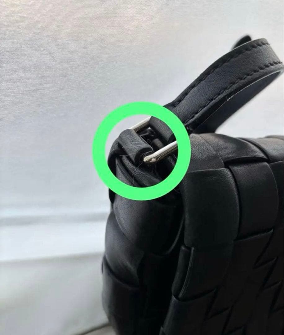 MIUMIU】編み込みレザー ショルダーバッグ 黒 [型番:5BD180] - メルカリ