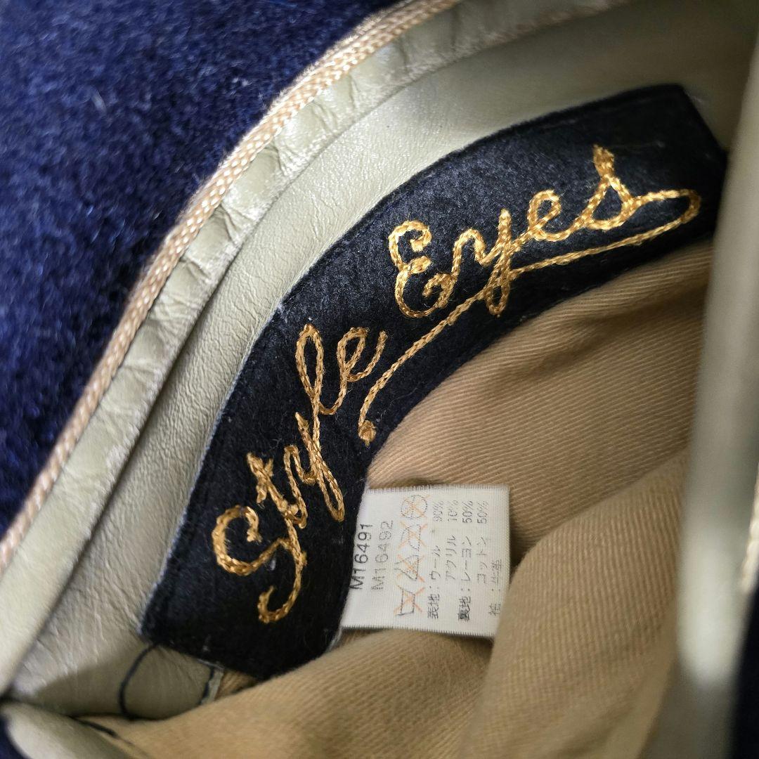 STYLE EYES M品番 90s メルトン×レザー スタジャン - メルカリ