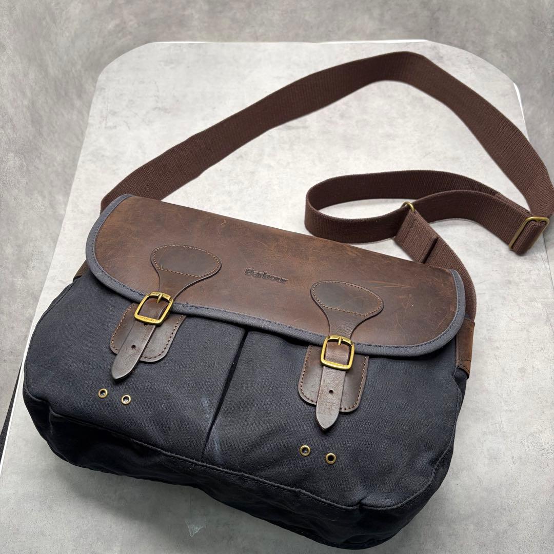 Barbour Canvas Shoulder Bag Tartan