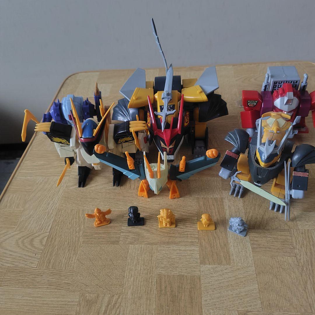 魔神英雄伝ワタル 邪虎丸 龍王丸 空神丸 6点セット プラモデル タカラ