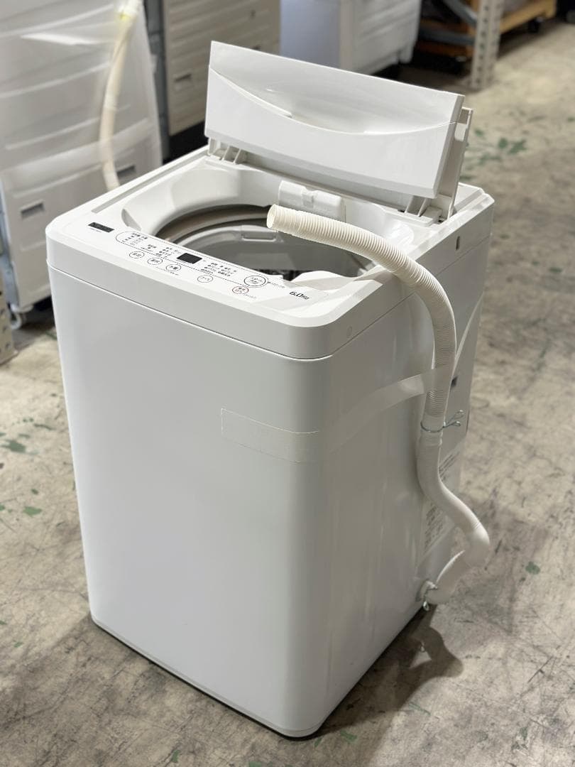 ヤマダセレクト■全自動洗濯機　6.0kg　2021年製　YWM-T60H1