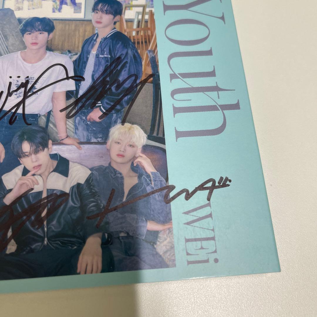 激レア】WEi メンバー全員 直筆サイン入り CD Youth - メルカリ