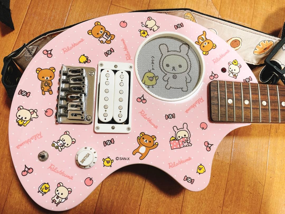 FERNANDES ZO-3 リラックマ コラボ ギター ピンク 動作確認済 - メルカリ