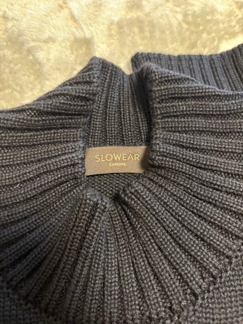 新品】ZANONE 5ゲージ モックネックニット25AW 44 定価6.8万 - メルカリ