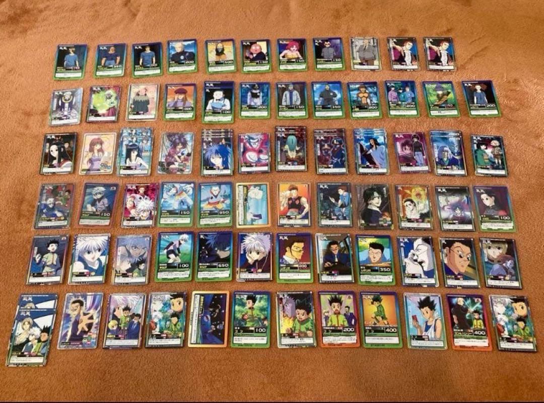 旧アニメ HUNTER×HUNTERグッズまとめ売り トレカ フィギュア CD