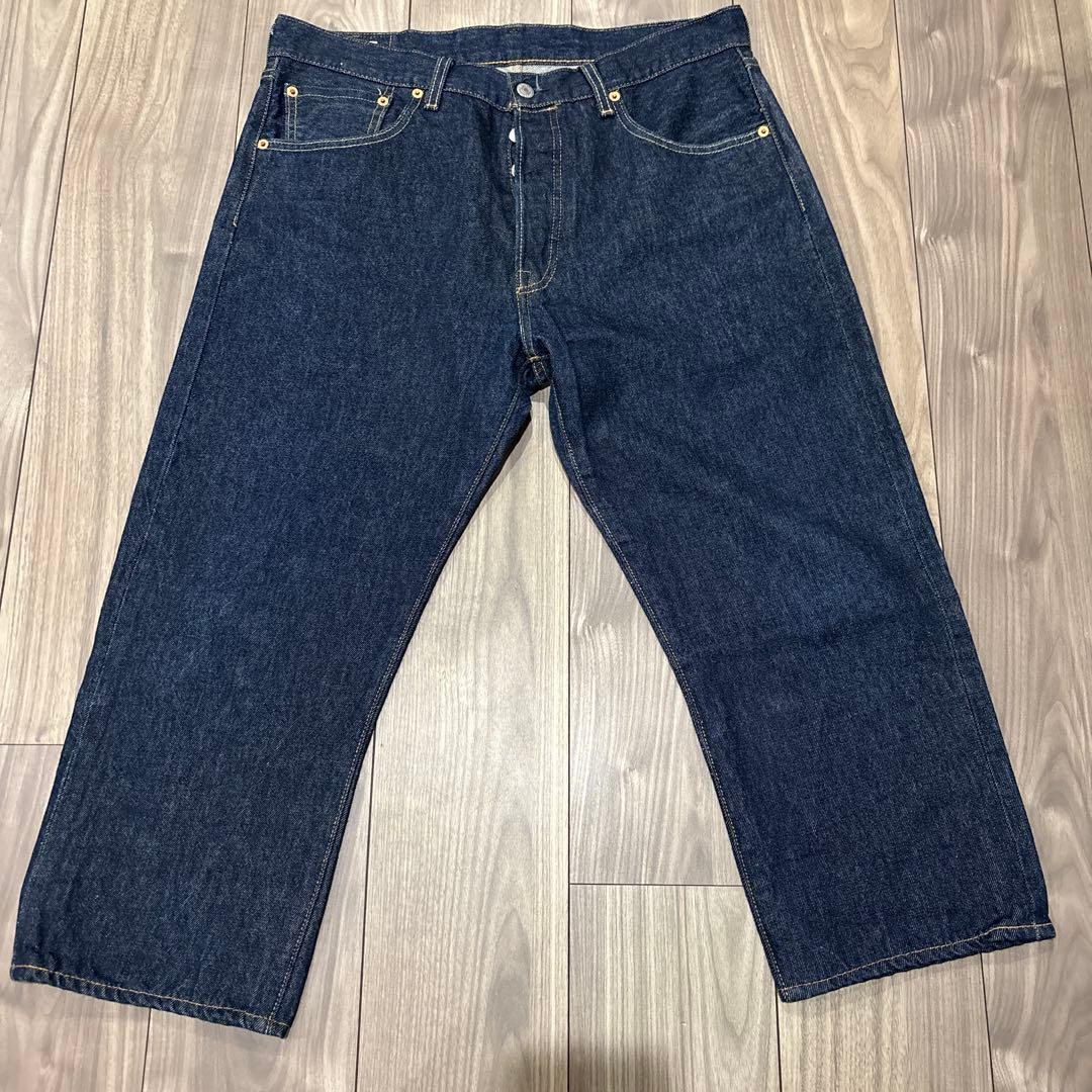 濃紺USA製 Levi's 501 ☆リーバイス93年復刻W34赤耳ビッグE - メルカリ