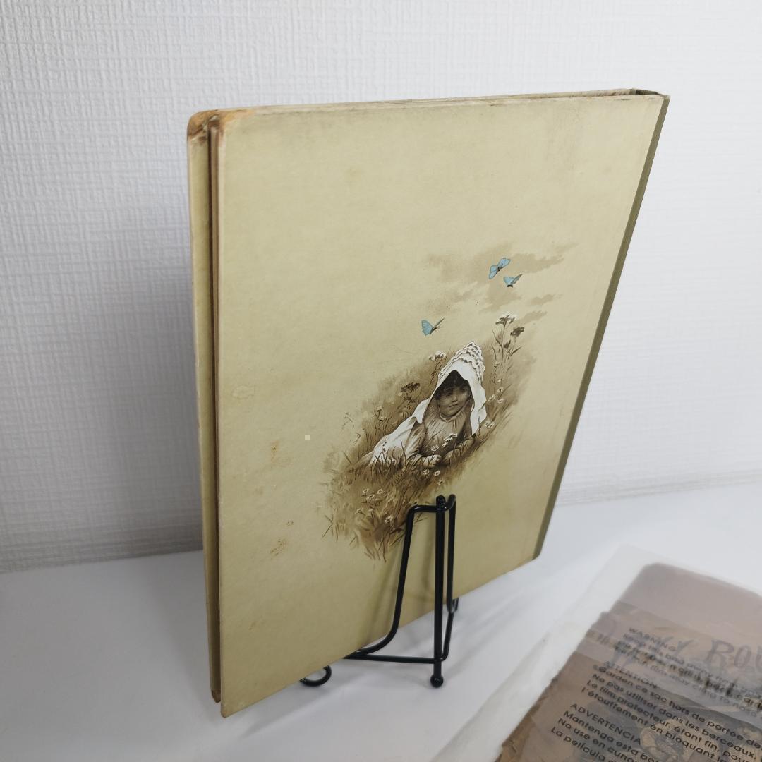 ヴィクトリアン洋書 絵本 ジャンクジャーナル 洋書 アンティーク bo