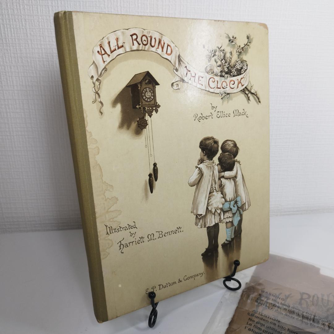 ヴィクトリアン洋書 絵本 ジャンクジャーナル 洋書 アンティーク bo