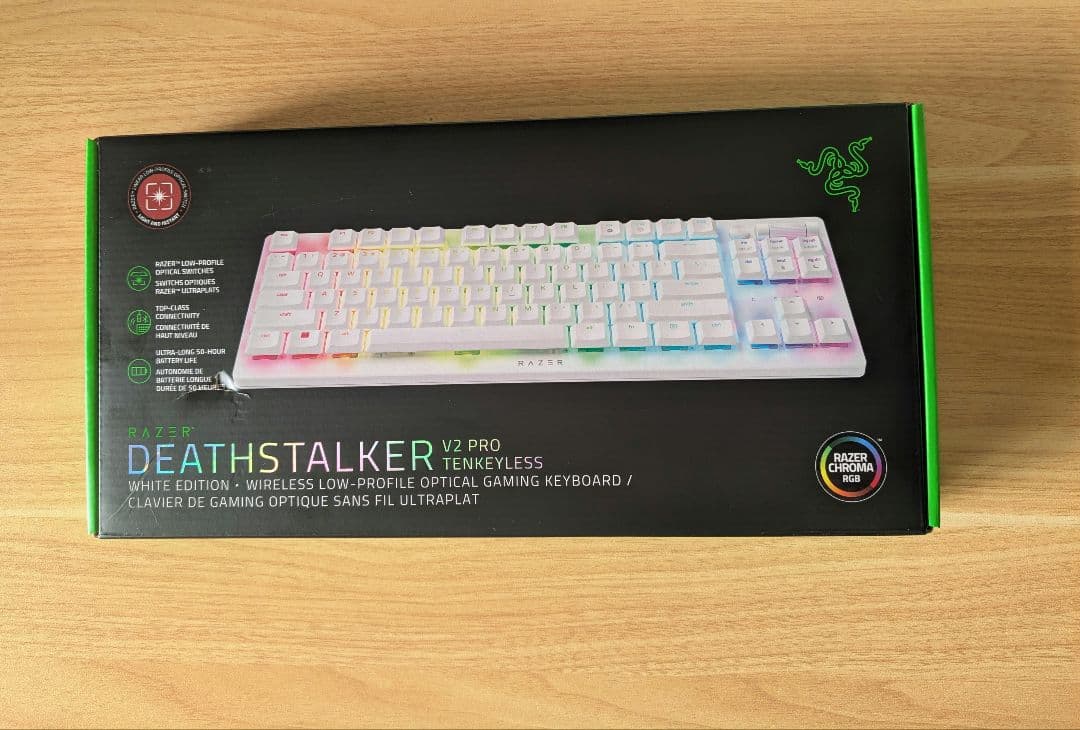 レイザー DeathStalker V2 Pro Tenkeyless JP Razer DeathStalker V2 Pro Tenkeyless JP Linear Optical Switch