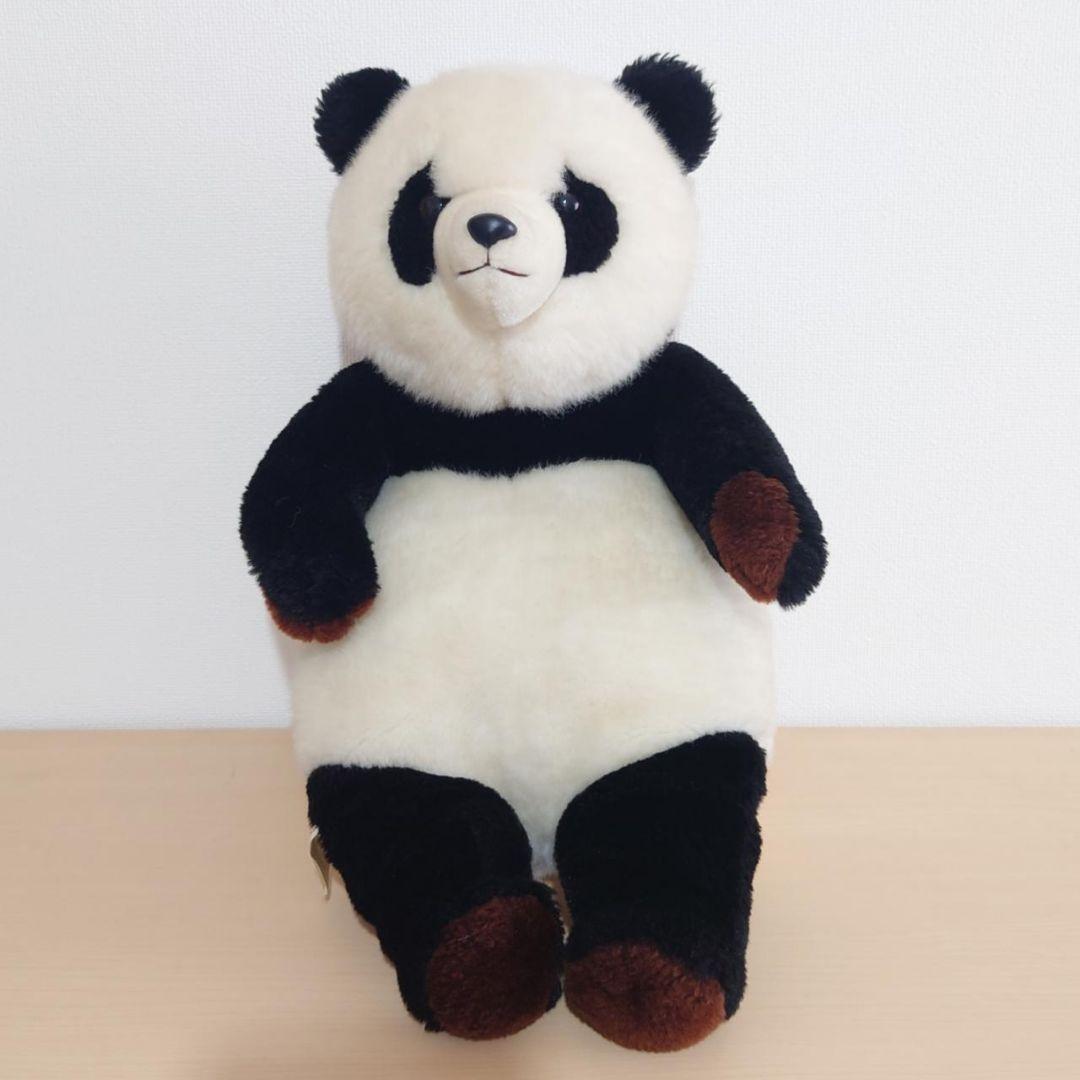 サンアンドスター パンダ ぬいぐるみ レトロ - メルカリ
