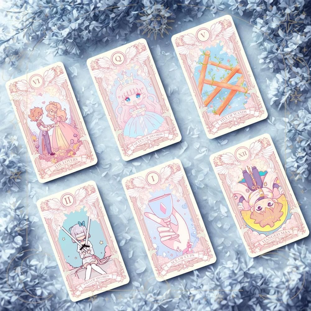 正規品タロットカード】魔法少女の世界観✨ゆめ可愛い＆パステル