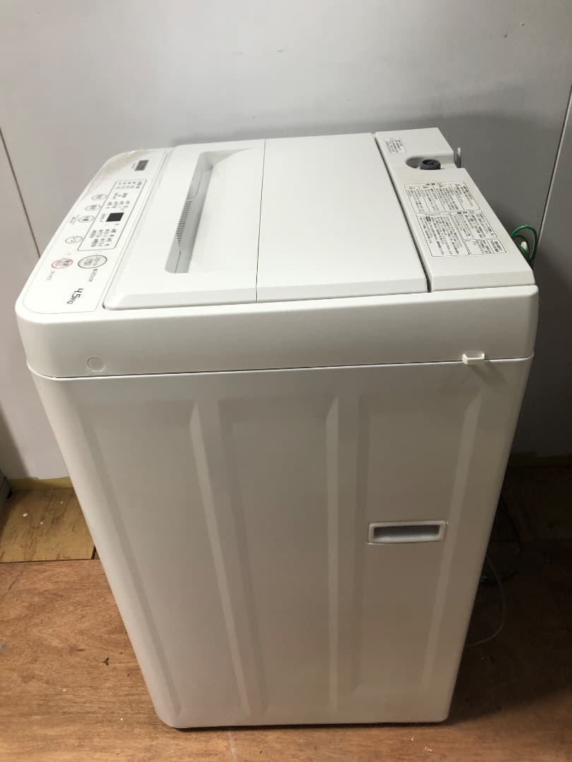 YAMADA 洗濯機　2022年製　4.5kg 一人暮らしなどに