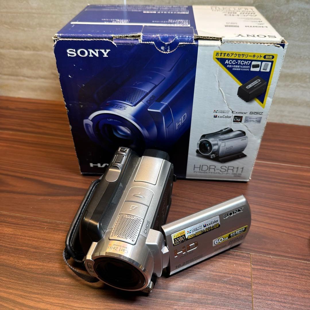 SONY HDR-SR11 ビデオカメラ 5349 Sony HDR-SR11 Handycam HD Camcorder 10.2 MP High Definition 1080P