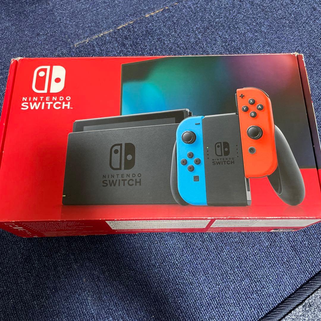 Nintendo Switch 本体　バッテリー増量版　ネオンブルーネオンレッド Nintendo Switch ネオンブルー・ネオンレッド 任天堂 ゲーム機 本体