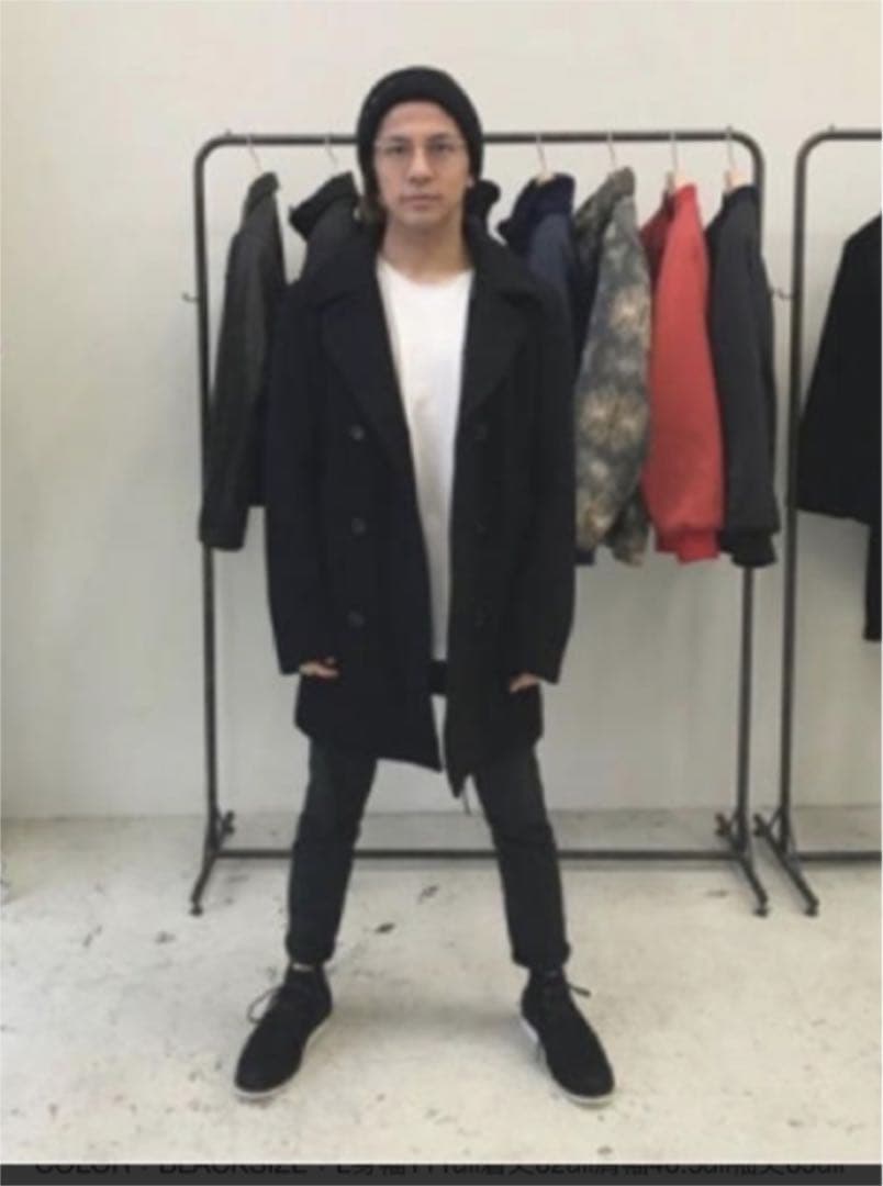 専用です】降谷建志 kJ着☆ロットワイラーウール Pコート - メルカリ