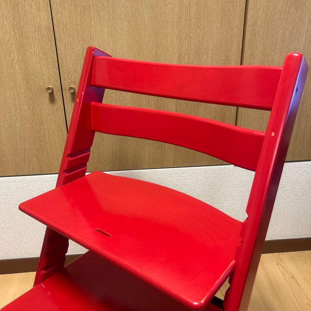 stokke ストッケ トリップトラップ シリアル6 レッド - メルカリ