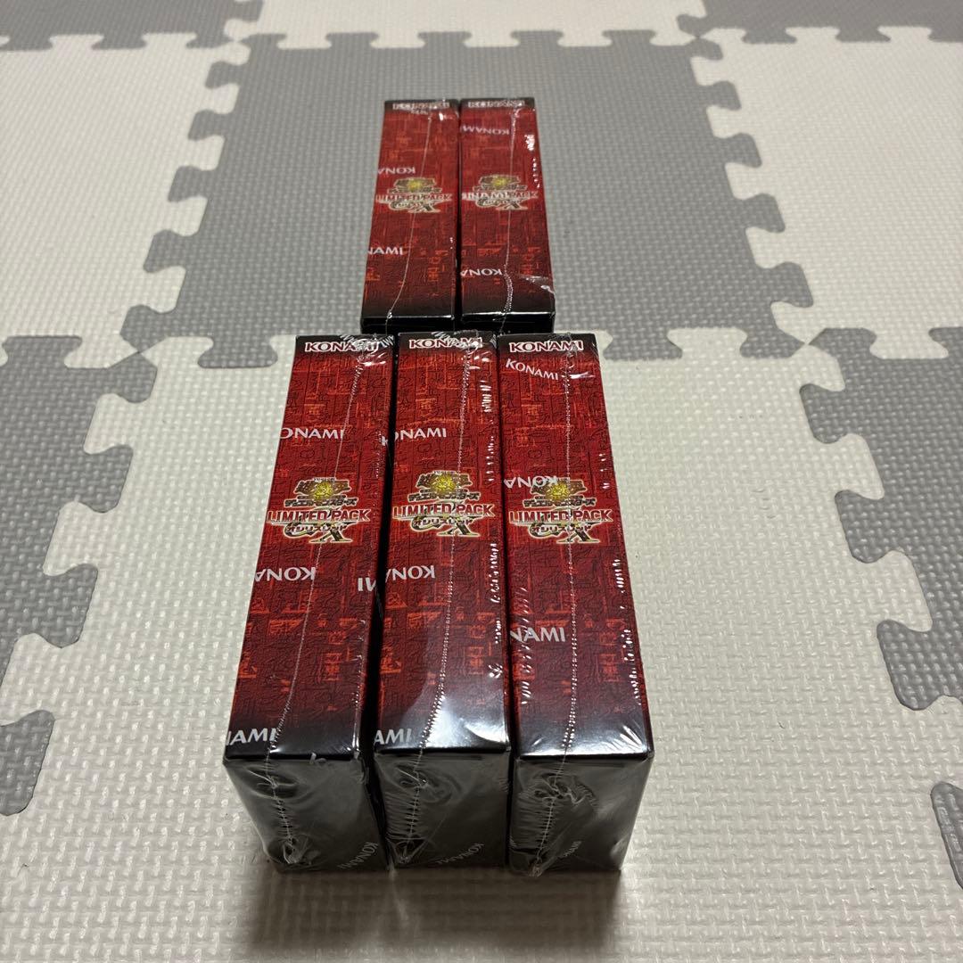 KONAMI LIMITED PACK オシリスレッド 未開封BOX 5BOX - メルカリ