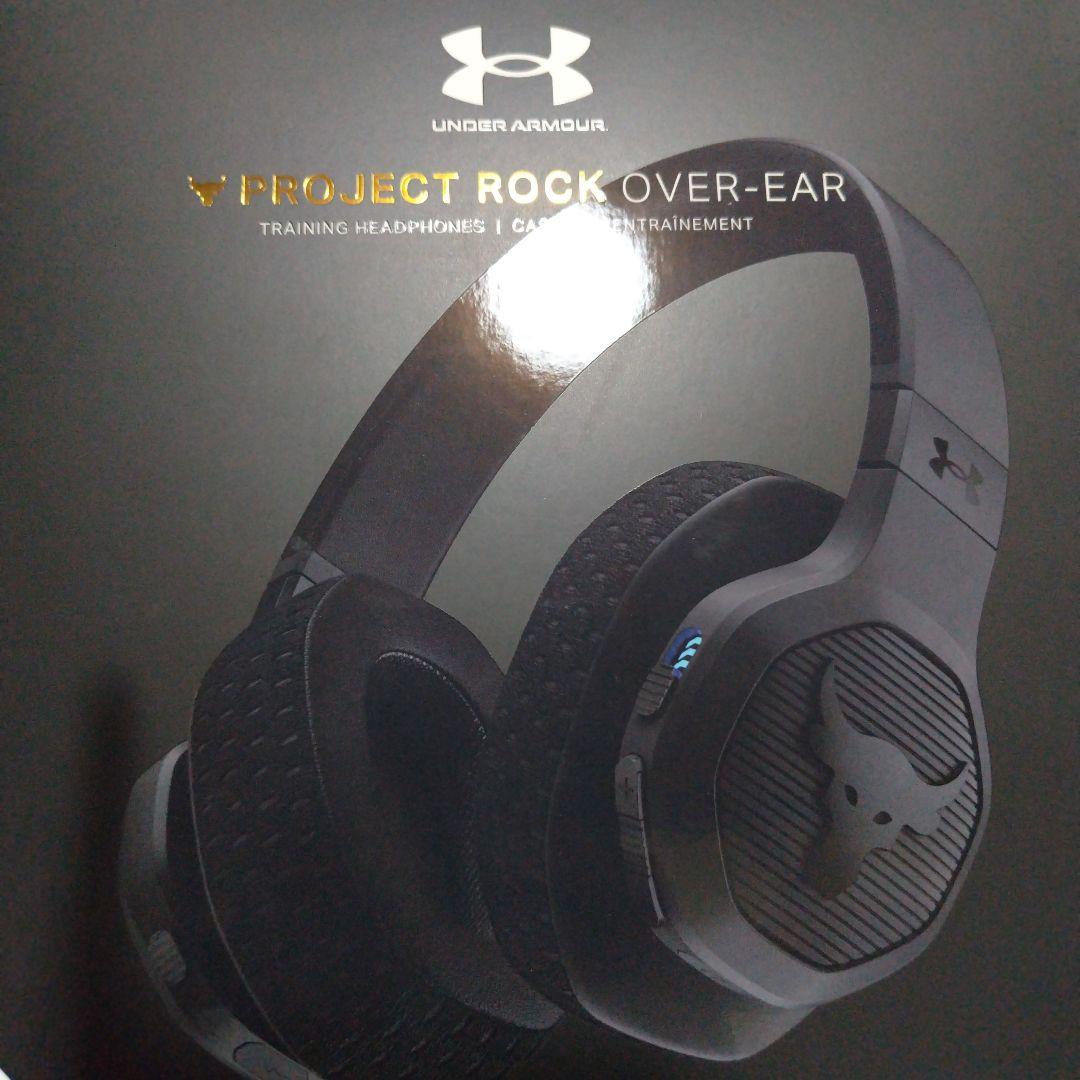 あ新品未使用アンダーアーマープロジェクトロックワイヤレスヘッドホン4セット ノイズキャンセリング機能と長時間再生を実現したオーバーイヤー