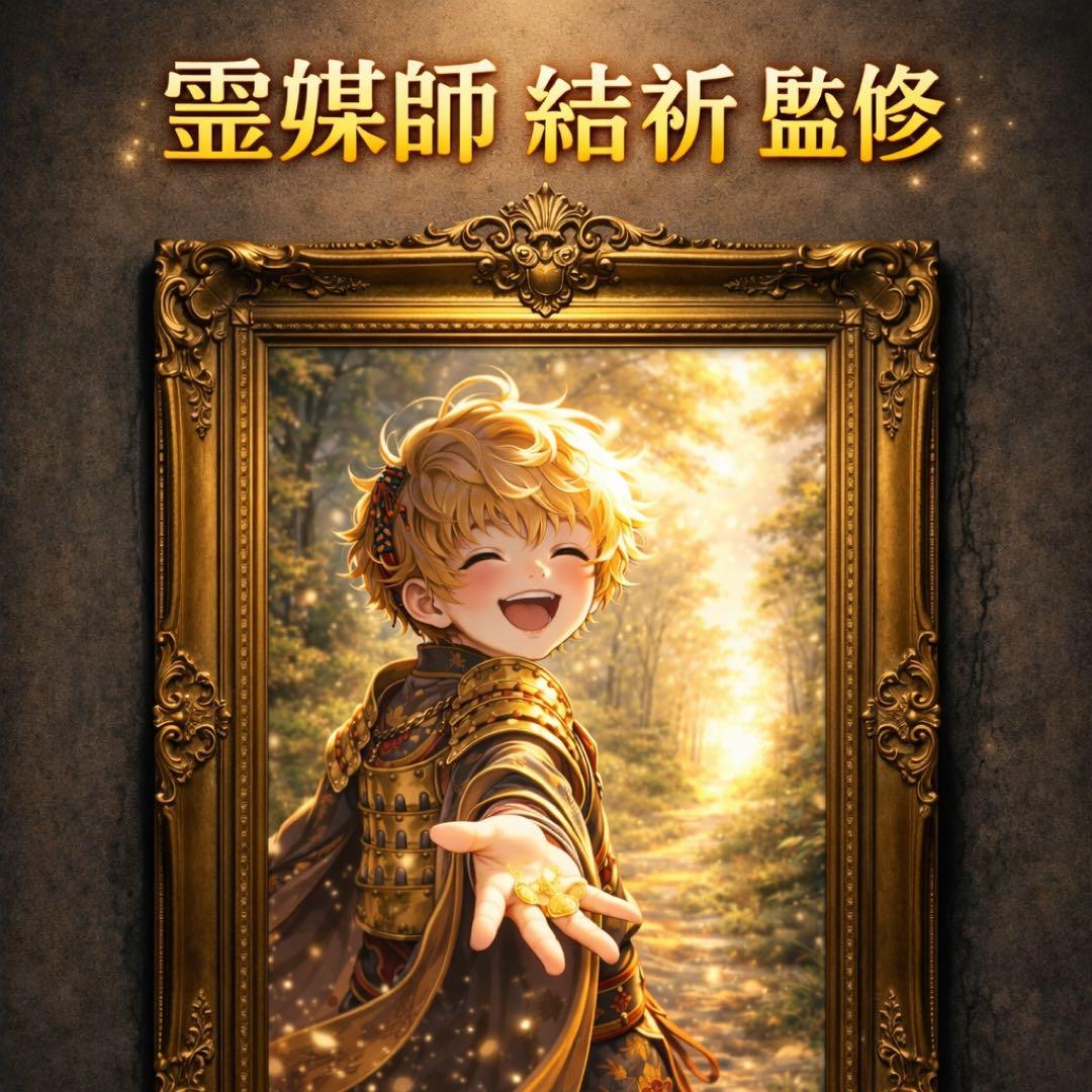 金運 最強【キンちゃん｜導き】 座敷わらし 霊画 チョウピラコ 特級