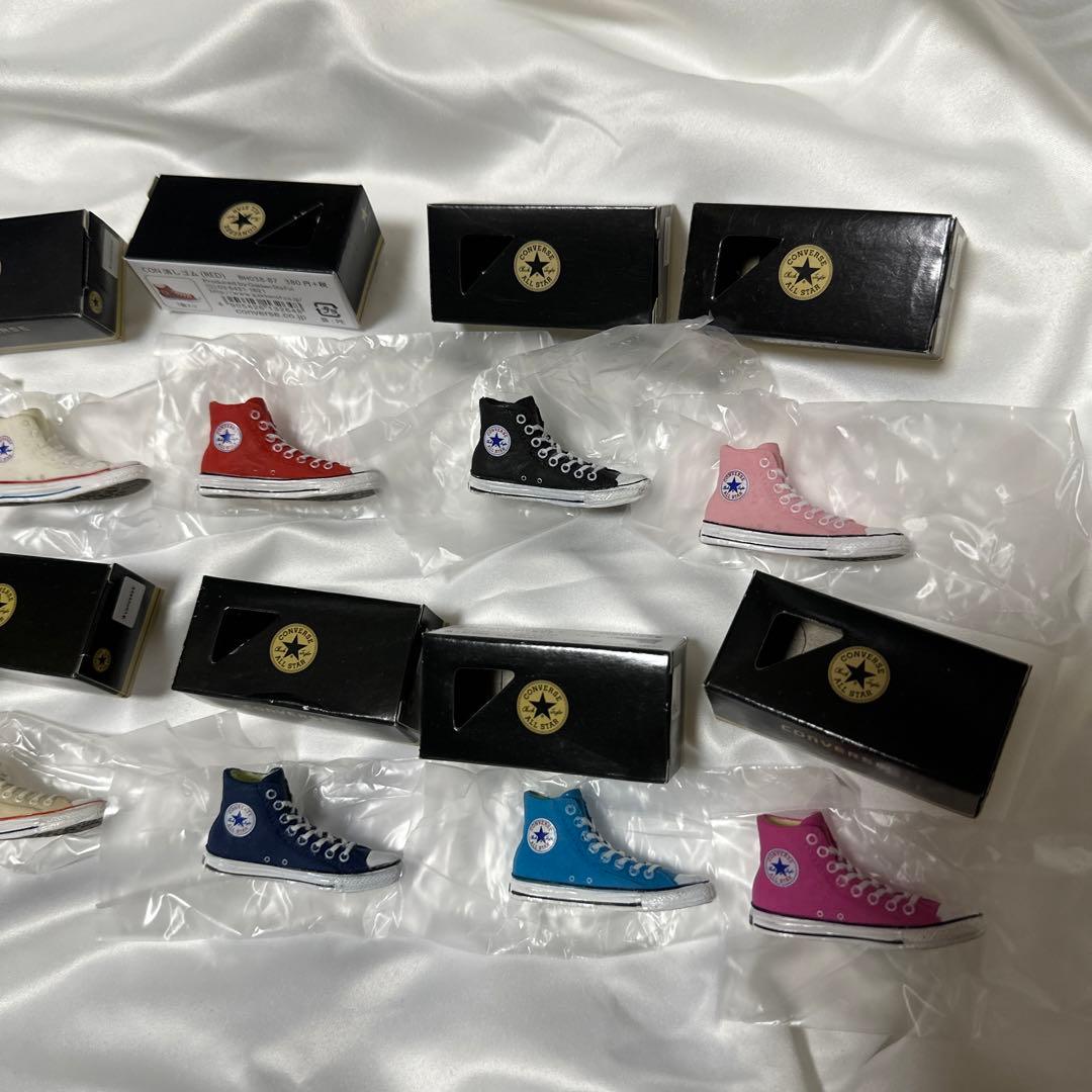 希少 コンバース 靴 消しゴム 12種 コンプリート 新品 ディスプレイ