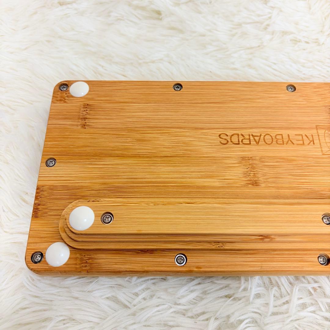 xmit keyboard 木製 ホワイト 美品