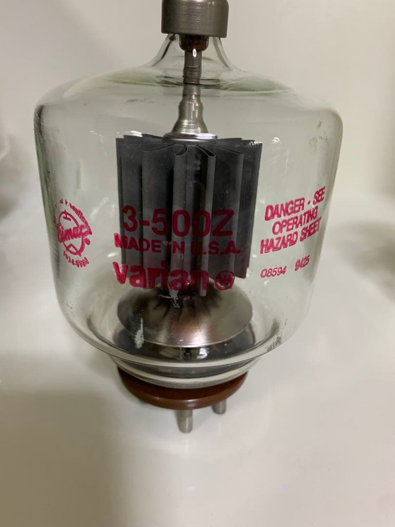 動作未確認】真空管「3-500Z」 4本セット - メルカリ