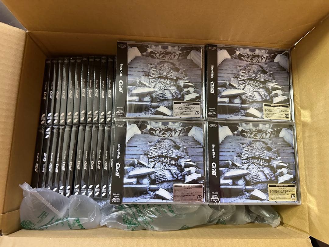 Straykids スキズ GIANT 通常盤初回仕様 新品未開封 100枚 StrayKids スキズ GIANT 初回限定盤A CD アルバム 10枚 Stray Kids