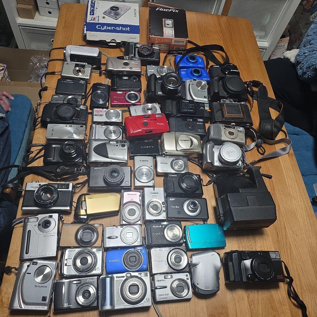 コンパクトデジタルカメラセット　まとめ　ジャンク ジャンク デジタル一眼カメラ 7台セット まとめ売り - メルカリ