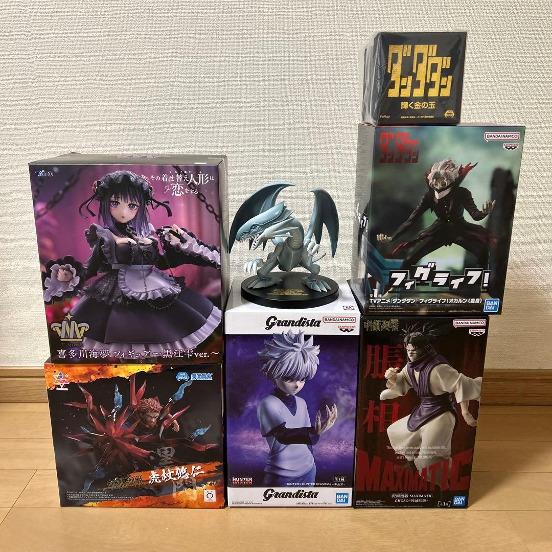 未開封】プライズフィギュアまとめ売り HUNTER×HUNTER 呪術廻戦他