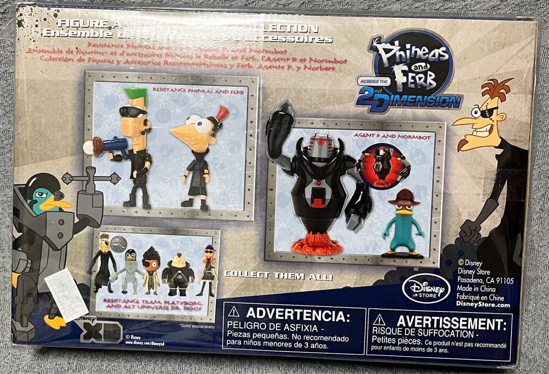 フィニアスとファーブ フィギュアセット - メルカリ