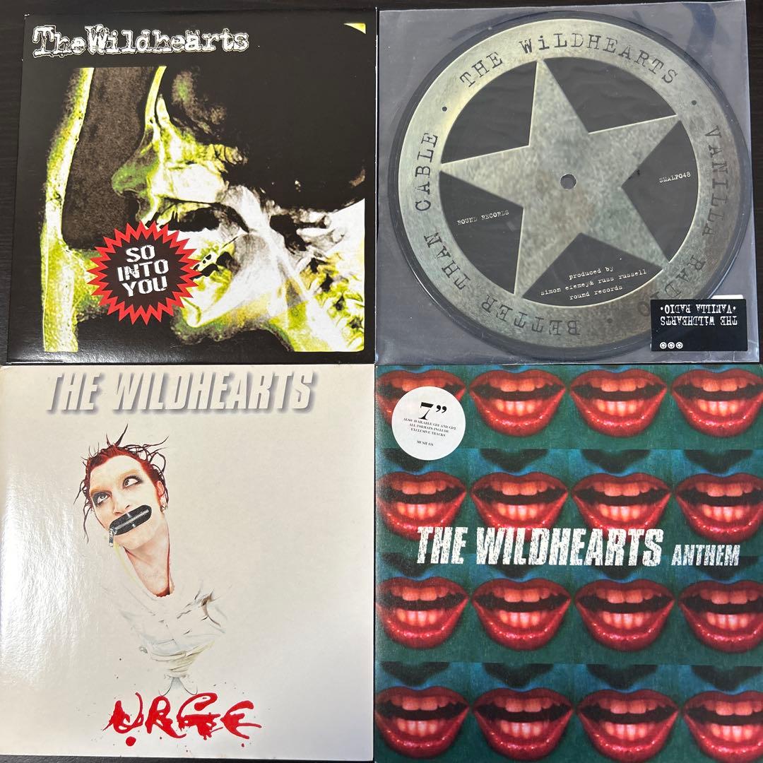 The Wildhearts 7インチレコード 4枚セット - メルカリ