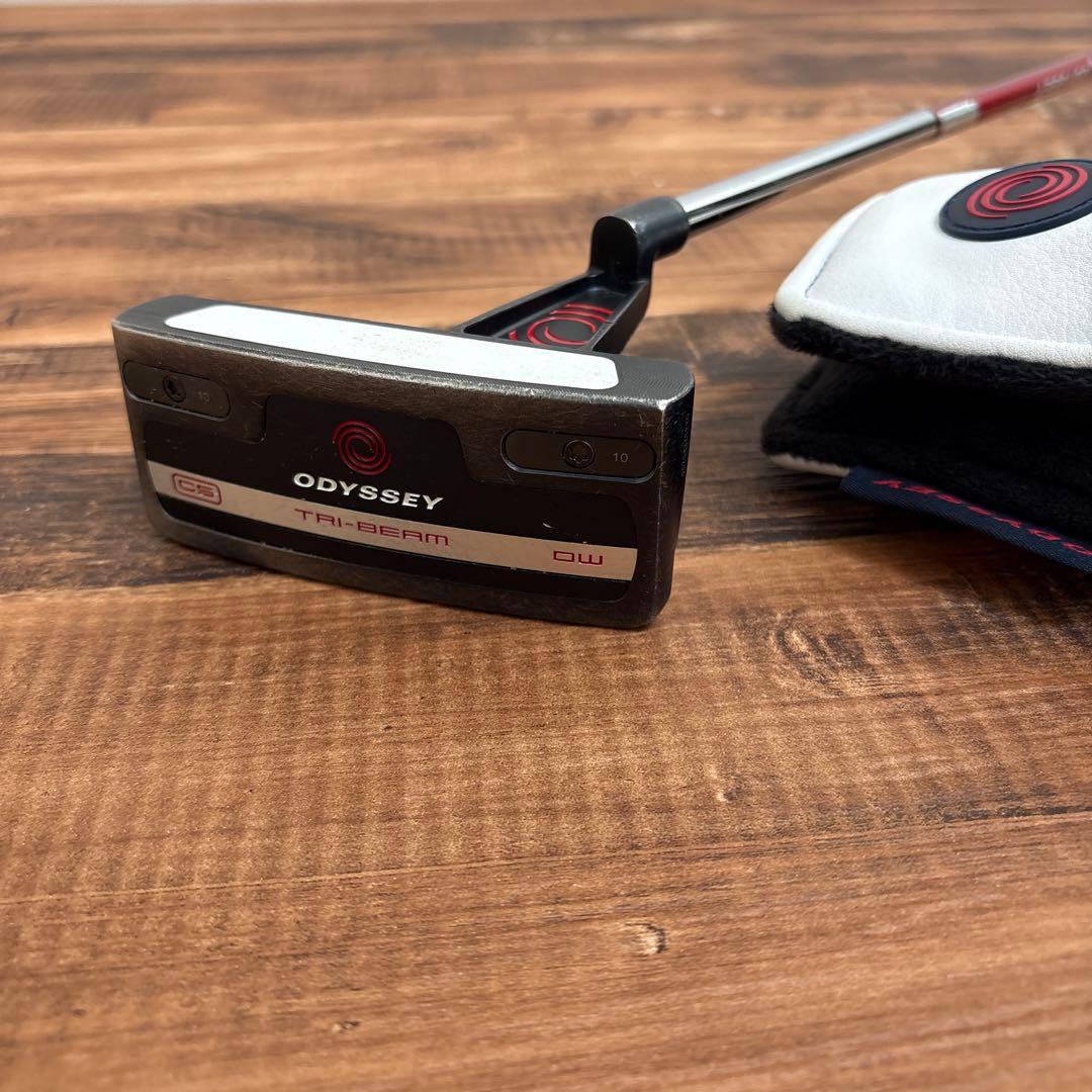 す*ん様 週末限定　オデッセイ TRI-BEAM DOUBLE WIDE CSパ TRI-BEAM DOUBLE WIDE CS パター(パター（単品）)|ODYSSEY(オデッセイ