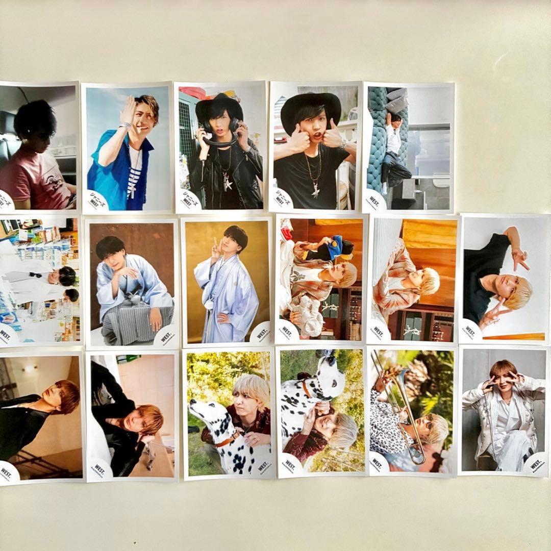 WEST. 藤井流星 公式写真 計17枚 まとめ売り - メルカリ