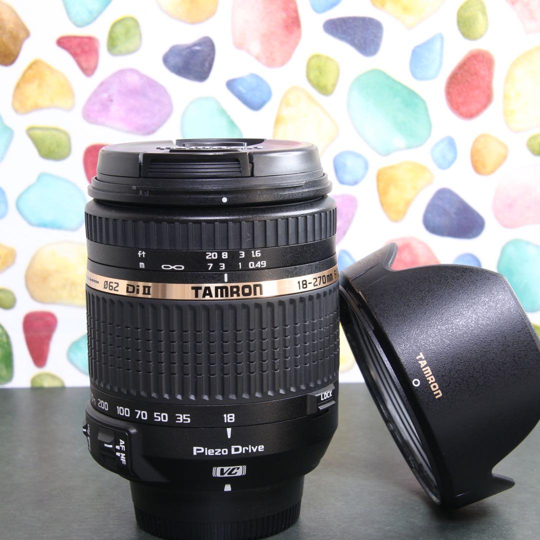 ♥︎◇神レンズ♪ ◇近くも遠くも♪ ◇TAMRON 18-270mm Nikon - メルカリ