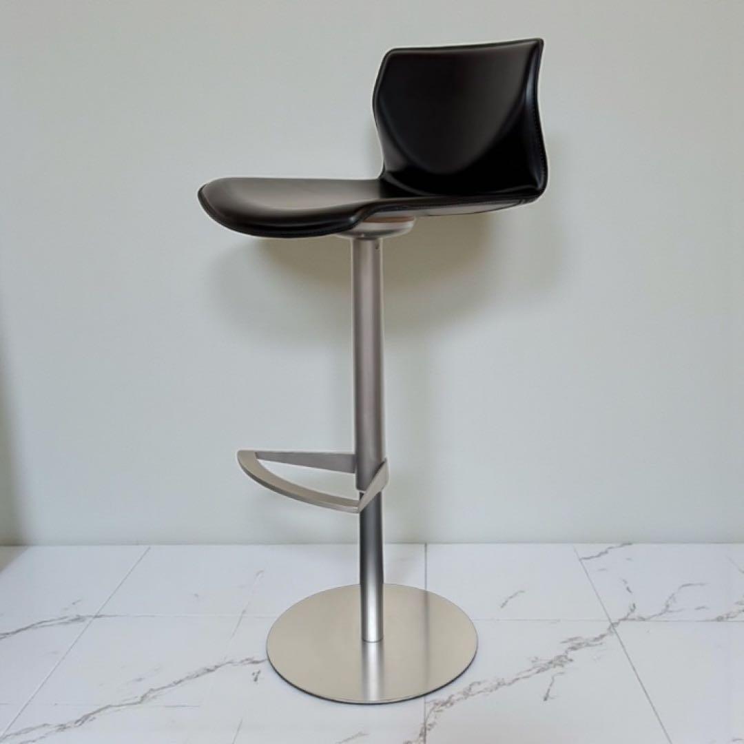 lapalma カイスツール Kai ブラック 昇降式 バーチェア イタリア製