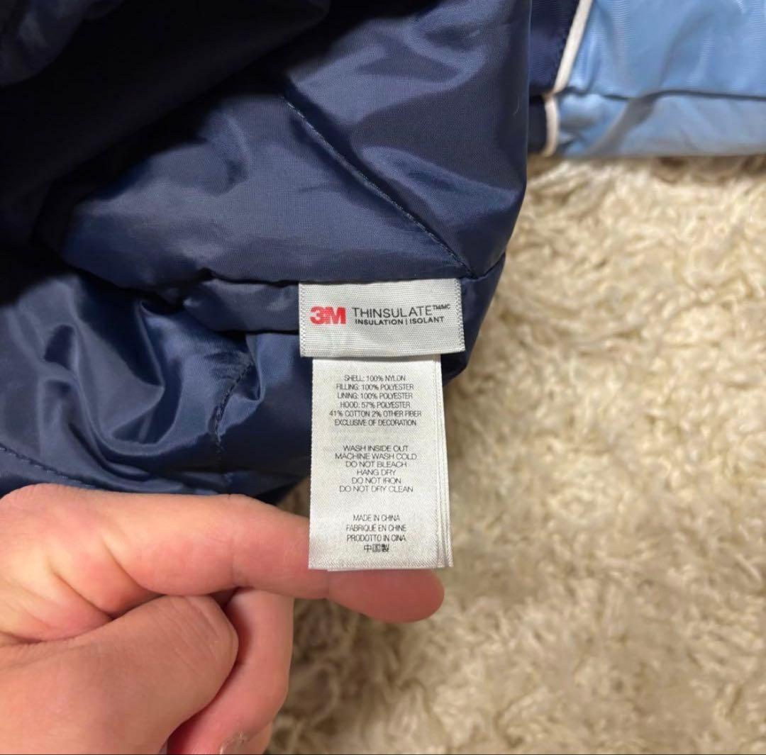 ジャケット・アウター Supreme Hooded Stadium Jacket \"Blue\" L