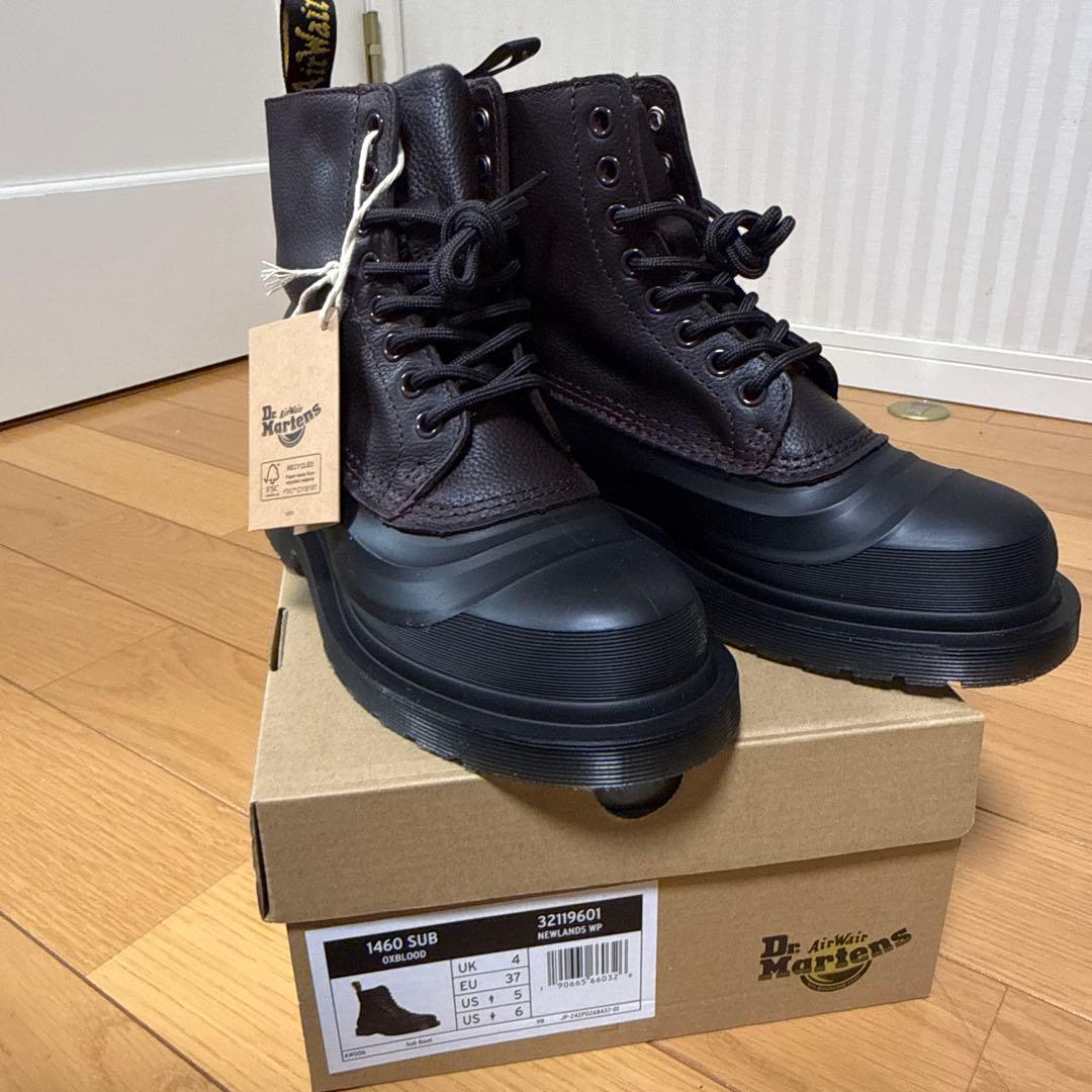 新品！ドクターマーチン　1460 SUB OXBLOOD 8ホールブーツ　UK4 Dr.Martens（ドクターマーチン） ヴィンテージ 1460 8 ホール ブーツ