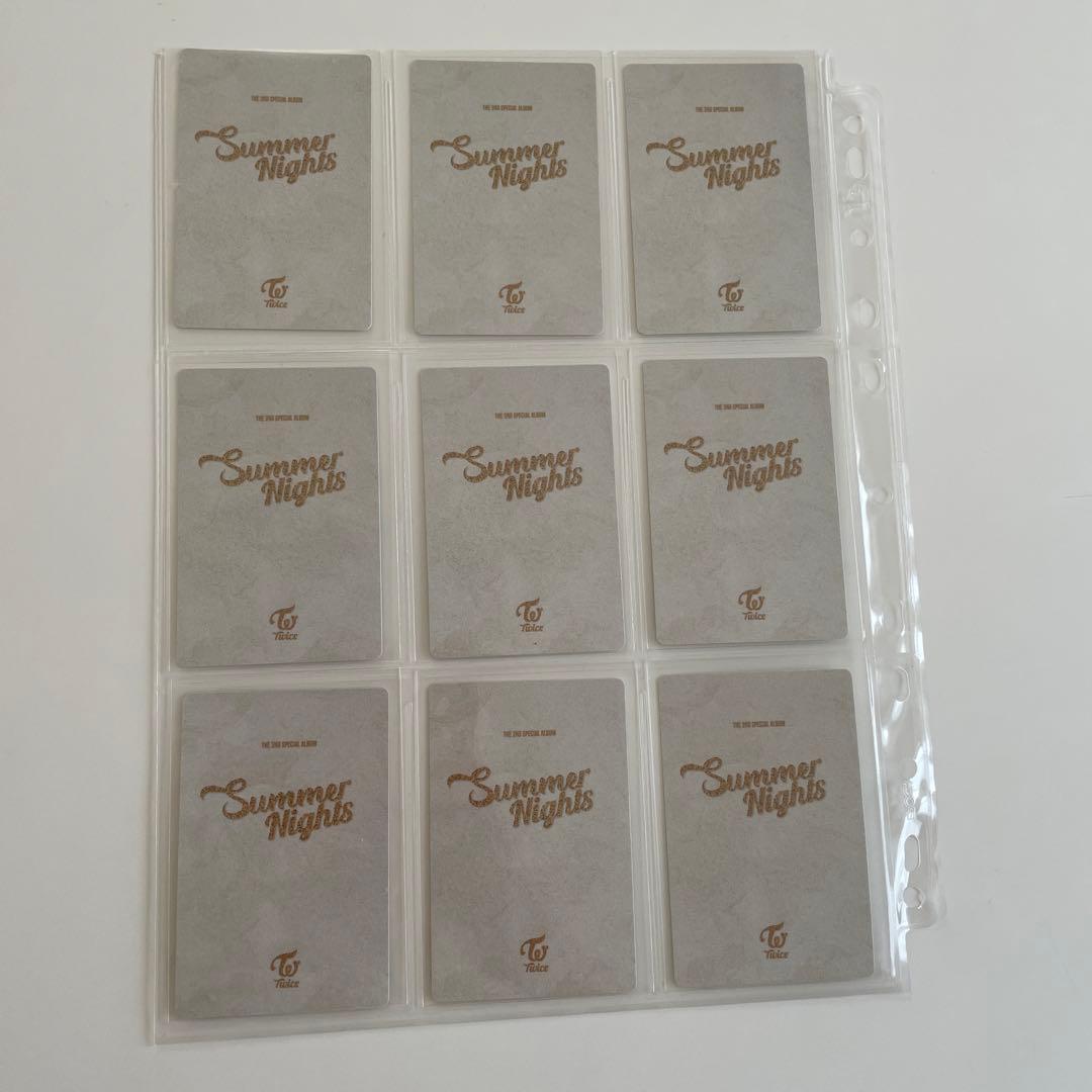 TWICE 特典トレカセット コンプ サマナイ summer nights - メルカリ
