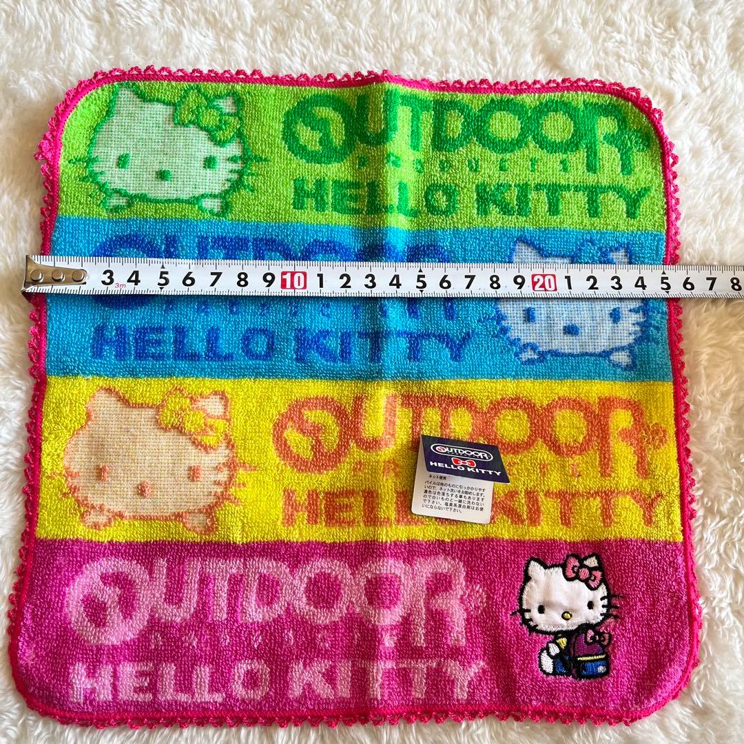 新品未使用】ハローキティ タオルハンカチ 3枚セット ご当地キティ