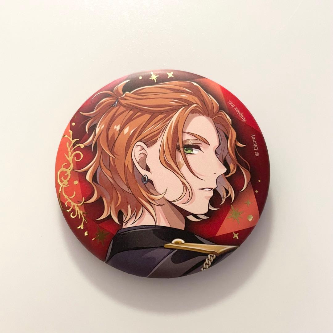 ツイステ】ケイト ブレイジングジュエル 缶バッジ オーロラカード